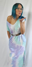 Load image into Gallery viewer, Mermaid colors maxi dress
