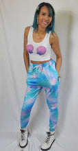 Load image into Gallery viewer, Tie Dye Mermaid Joggers
