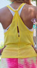 Load image into Gallery viewer, Yellow tank top
