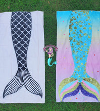 Load image into Gallery viewer, Thin Mermaid Blanket
