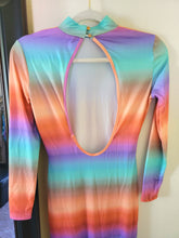 Load image into Gallery viewer, Colorful long sleeve maxi dress
