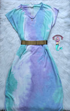 Load image into Gallery viewer, Mermaid colors maxi dress
