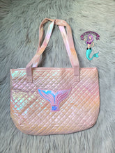 Load image into Gallery viewer, Mermaid tail tote bag
