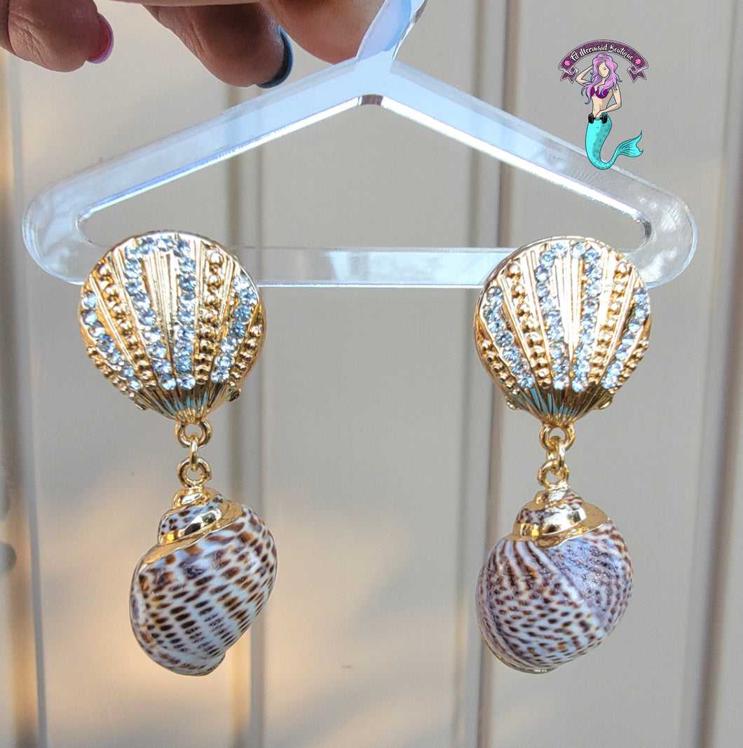 Seashells earrings