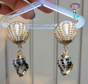 Seashells earrings