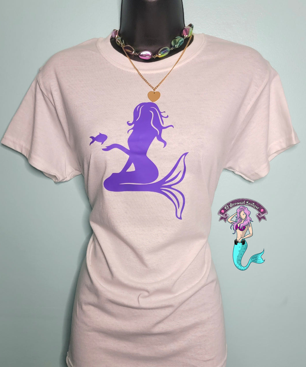 Purple mermaid Tshirt