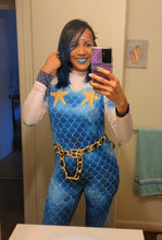 Load image into Gallery viewer, Blue Mermaid long sleeve costume
