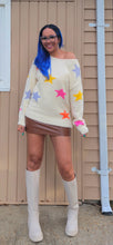 Load image into Gallery viewer, Comfy colorful star sweater
