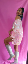 Load image into Gallery viewer, Pink mermaid cardigan
